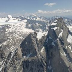 Flugwegposition um 11:15:32: Aufgenommen in der Nähe von Maloja, Schweiz in 3155 Meter